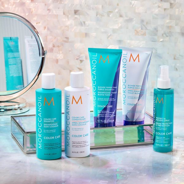 Shampoo Violeta Rubios Perfectos Moroccanoil 200 ml - Imagen 4