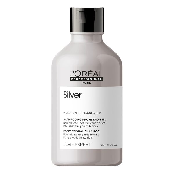 Shampoo Silver Cuidado Del Cabello Blanco - L'Oréal Professionel 300 ml