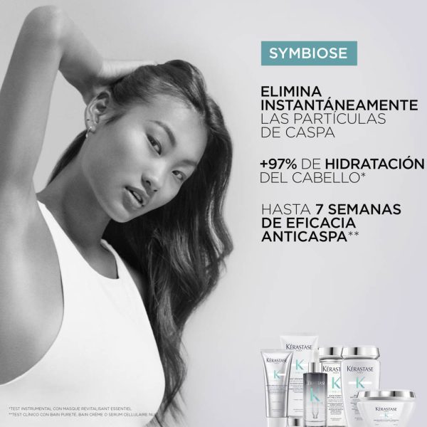 Shampoo Kérastase Symbiose Anti-Caspa para Cabello Seco 250ml - Imagen 3