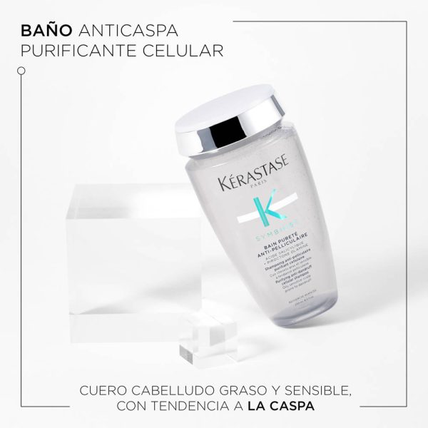 Shampoo Kérastase Symbiose Anti-Caspa para Cabello Graso 250ml - Imagen 2