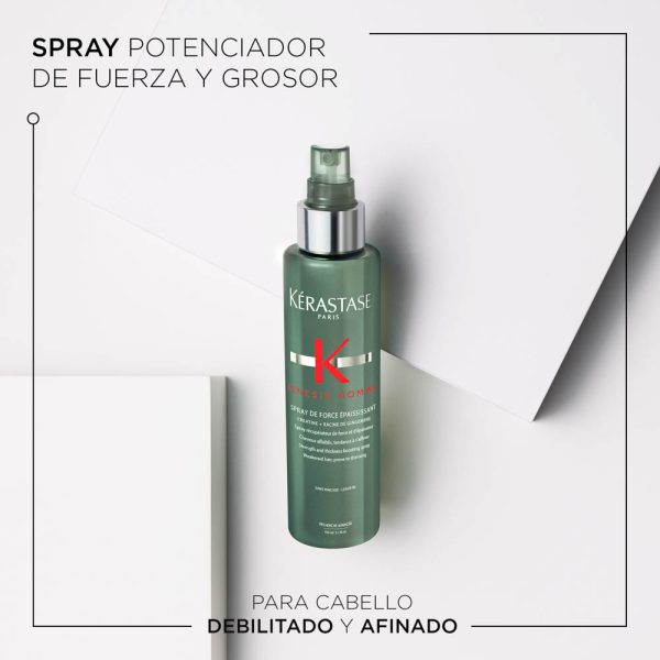Spray Kerastase Génesis Homme Potencializador Anticaída 150 ml - Imagen 3