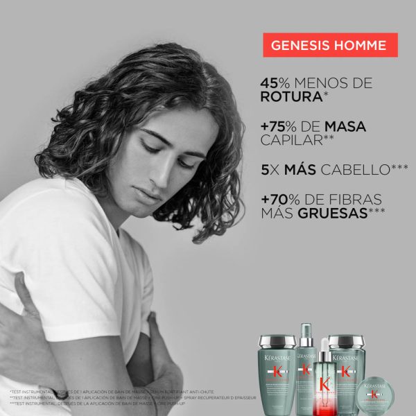 Spray Kerastase Génesis Homme Potencializador Anticaída 150 ml - Imagen 5