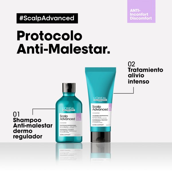 Tratamiento Scalp Advanced Cuero cabelludo Sensible - L'Oréal Professionel 200 ml - Imagen 5